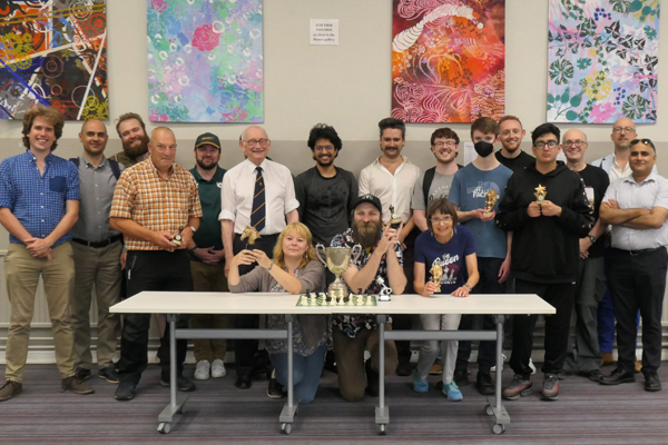 Players, winners and organisers at the 2025 congress
